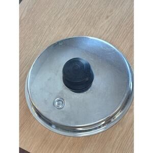 Vintage SALADMASTER 1Qt. Saucepan Vapo Lid ONLY 18-8 Tri-Clad Stainless Steel